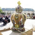 12.09.2021 Kielce. Dożynki wojewódzkie. Wieniec Gminy Miedziana Góra / Jarosław Kubalski / Radio Kielce