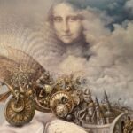 25.09.2021. Ćmielów, Galeria Van Rij. Wystawa prac Tomasza Sętowskiego / Anna Głąb / Radio Kielce