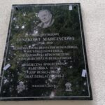 24.09.2021. Busko-Zdrój. Odsłonięcie tablicy i nadanie imienia hm. Leszka Marcińca buskiemu Domowi Harcerza / Marta Gajda-Kruk / Radio Kielce