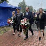 01.09.2021. Drygulec. Uroczystości upamiętniające ofiary II wojny światowej / Emilia Sitarska / Radio Kielce