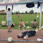 10.09.2021. Kielce. Wystawa fotograficzna „niedzielna piłka” / Kamila Błaszkiewicz / Włodzimierz Batóg