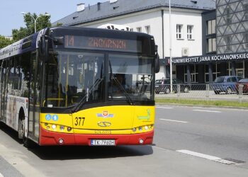 Kielce. Autobus MPK, komunikacja miejska / Anna Kwapisz / Radio Kielce