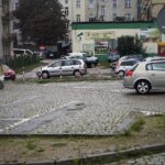 01.09.2021. Kielce. Parking przy dawnym kinie „Romantica” / Anna Kwapisz / Radio Kielce