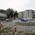 01.09.2021. Kielce. Parking przy dawnym kinie „Romantica” / Anna Kwapisz / Radio Kielce
