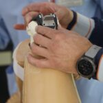 01.09.2021. Kielce. Warsztaty z wszczepiania nowoczesnych endoprotez stawu kolanowego / Anna Kwapisz / Radio Kielce