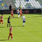 11.09.2021. Bielsko-Biała. Korona Kielce w wyjazdowym meczu z Podbeskidziem Bielsko-Biała / Sebastian Kalwat / Radio Kielce