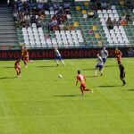11.09.2021. Bielsko-Biała. Korona Kielce w wyjazdowym meczu z Podbeskidziem Bielsko-Biała / Sebastian Kalwat / Radio Kielce