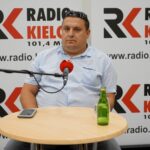 12.09.2021. Kielce. Studio Polityczne Radia Kielce. Na zdjęciu: Paweł Wałdon - PO - Koalicja Obywatelska / Piotr Kwaśniewski / Radio Kielce