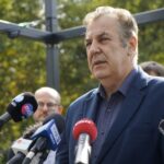 13.09.2021. Kielce. Konferencja prasowa w sprawie konsultacji społecznych w sprawie rewitalizacji Doliny Silnicy. Na zdjęciu: Artur Hajdorowicz - dyrektor Wydziału Rozwoju i Rewitalizacji w Urzędzie Miasta Kielce / Anna Kwapisz / Radio Kielce