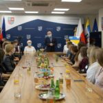 14.09.2021. Kielce. „Razem w przyszłość - spotkanie polsko-ukraińskie”. Na zdjęciu (w środku): Marek Bogusławski - wicemarszałek województwa świętokrzyskiego / Anna Kwapisz / Radio Kielce