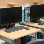 14.09.2021. Kielce. Nowe komputery w Zespole Szkół Elektrycznych / Anna Kwapisz / Radio Kielce