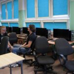 14.09.2021. Kielce. Nowe komputery w Zespole Szkół Elektrycznych / Anna Kwapisz / Radio Kielce