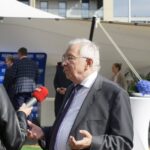 14.09.2021. Kielce. Wbicie łopaty pod budowę siedziby TVP3 Kielce. Na zdjęciu:  Krzysztof Lipiec - poseł PiS / Anna Kwapisz / Radio Kielce