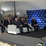 14.09.2021. Kielce. Wbicie łopaty pod budowę siedziby TVP3 Kielce / Anna Kwapisz / Radio Kielce