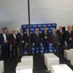 14.09.2021. Kielce. Wbicie łopaty pod budowę siedziby TVP3 Kielce / Anna Kwapisz / Radio Kielce