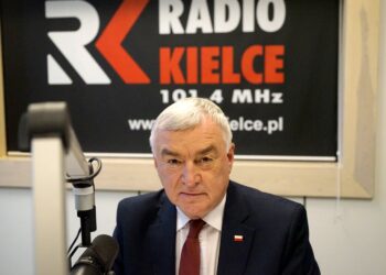 17.09.2021. Kielce. Rozmowa Dnia. Na zdjęciu: Andrzej Bętkowski - marszałek województwa świętokrzyskiego / Kamil Król / Radio Kielce