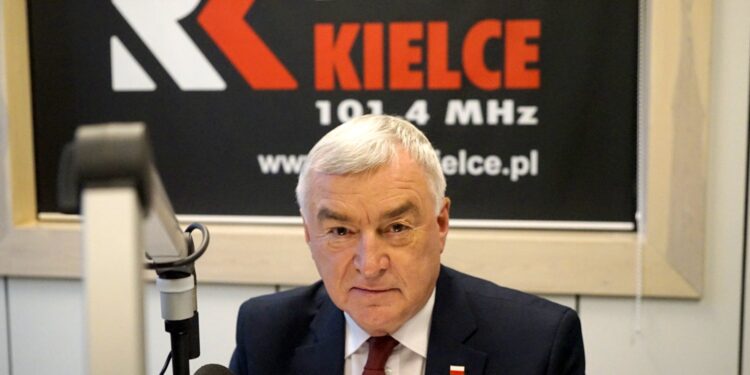 17.09.2021. Kielce. Rozmowa Dnia. Na zdjęciu: Andrzej Bętkowski - marszałek województwa świętokrzyskiego / Kamil Król / Radio Kielce