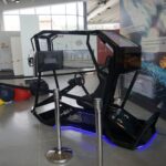 23.09.2021. Podzamcze. Regionalne Centrum Naukowo-Technologiczne. Zajęcia z symulacji jazdy po alkoholu i narkotykach / Anna Kwapisz / Radio Kielce