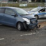 24.09.2021. Kielce. Wypadek na ulicy Ściegiennego / Sebastian Kalwat / Radio Kielce