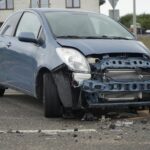 24.09.2021. Kielce. Wypadek na ulicy Ściegiennego / Sebastian Kalwat / Radio Kielce