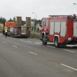 24.09.2021. Kielce. Wypadek na ulicy Ściegiennego / Sebastian Kalwat / Radio Kielce