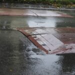 30.09.2021. Kielce. Ulica Marszałkowska. Progi zwalniające / Marcin Marszałek / Radio Kielce