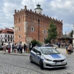 14.09.2021. Sandomierz. Plan filmowy serialu „Ojciec Mateusz" / Grażyna Szlęzak-Wójcik / Radio Kielce