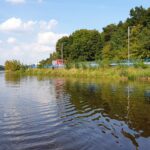 08.09.2021. Brody. Akcja ratownicza na terenie zalewu / Monika Miller / Radio Kielce