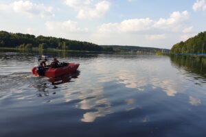 Kobieta pływająca skuterem wodnym uległa wypadkowi