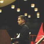 16.09.2021 Kielce. Zespół Państwowych Szkół Muzycznych. II Świętokrzyskie Dni Muzyki Dawnej im. Wincentego z Kielc. Paweł Wróbel / Jarosław Kubalski / Radio Kielce