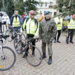 18.09.2021 Kielce. Pielgrzymka rowerowa na Święty Krzyż. Wyjazd z Placu Jana Pawła II / Jarosław Kubalski / Radio Kielce