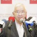 10.09.2020 Kielce. Politechnika Świętokrzyska. Inauguracja zawodów łazików marsjańskich - European Rover Challenge 2021. Na zdjęciu poseł Krzysztof Lipiec / Jarosław Kubalski / Radio Kielce