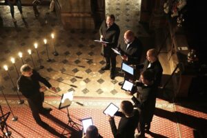 12.09.2021 Kielce. Katedra. II Świętokrzyskie Dni Muzyki Dawnej im. Wincentego z Kielc. Schola Vox Clamantis – Estonia / Jarosław Kubalski / Radio Kielce