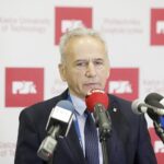 10.09.2020 Kielce. Politechnika Świętokrzyska. Inauguracja zawodów łazików marsjańskich - European Rover Challenge 2021. Na zdjęciu rektor PŚk Zbigniew Koruba / Jarosław Kubalski / Radio Kielce