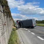 14.09.2021. Kielce. Wypadek na ul. Krakowskiej / Dionizy Krawczyński / Radio Kielce