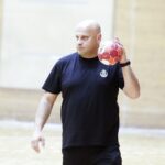 01.09.2021 Kielce. Trening piłkarek ręcznych Suzuki Korony Handball. Trener Paweł Tetelewski / Jarosław Kubalski / Radio Kielce