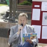 02.09.2021. Miedziana Góra. Narodowe Czytanie. Na zdjęciu: Mirosław Gębski - starosta kielecki / Jarosław Kubalski / Radio Kielce