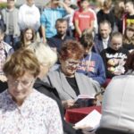 02.09.2021. Miedziana Góra. Narodowe Czytanie / Jarosław Kubalski / Radio Kielce