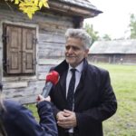 19.09.2021. Tokarnia. Świętokrzyski Jarmark Agroturystyczny. Na zdjęciu: Krzysztof Słoń - senator PiS / Jarosław Kubalski / Radio Kielce