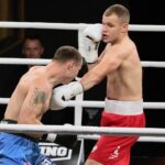 04.09.2021. Kielce. Suzuki Boxing Night 7 PRO. Walka Daniel Adamiec - Siarhei Krapshyla / Wiktor Taszłow / Radio Kielce