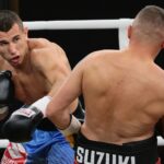 04.09.2021. Kielce. Suzuki Boxing Night 7 PRO. Walka Bartosz Gołębiewski - Rafał Jackiewicz / Wiktor Taszłow / Radio Kielce