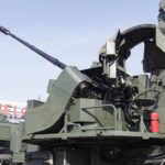 08.09.2021. Kielce. Międzynarodowy Salon Przemysłu Obronnego. Armata przeciwlotnicza AG-35 / Jarosław Kubalski / Radio Kielce