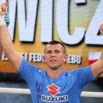 04.09.2021. Kielce. Suzuki Boxing Night 7 PRO. Walka Bartosz Gołębiewski - Rafał Jackiewicz / Wiktor Taszłow / Radio Kielce