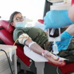 05.09.2021. Kielce. Akcja „KRWIOOBIEG Terytorialsa” / Wiktor Taszłow / Radio Kielce