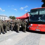 05.09.2021. Kielce. Akcja „KRWIOOBIEG Terytorialsa” / Wiktor Taszłow / Radio Kielce