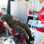 05.09.2021. Kielce. Akcja „KRWIOOBIEG Terytorialsa” / Wiktor Taszłow / Radio Kielce