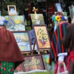 05.09.2021. Tokarnia. „Święto Chleba” w Muzeum Wsi Kieleckiej / Wiktor Taszłow / Radio Kielce