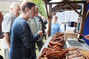 05.09.2021. Tokarnia. „Święto Chleba” w Muzeum Wsi Kieleckiej / Wiktor Taszłow / Radio Kielce