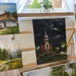 03.09.2021. Łopuszno. Wernisaż prac malarskich / Iwona Murawska / Radio Kielce