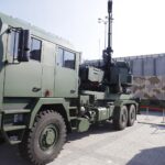 08.09.2021. Kielce. Międzynarodowy Salon Przemysłu Obronnego. Armata przeciwlotnicza AG-35 / Jarosław Kubalski / Radio Kielce